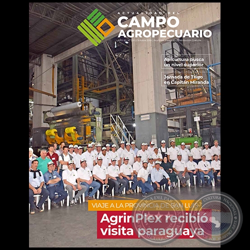 CAMPO AGROPECUARIO - AÑO 18 - NÚMERO 220 - OCTUBRE 2019 - REVISTA DIGITAL